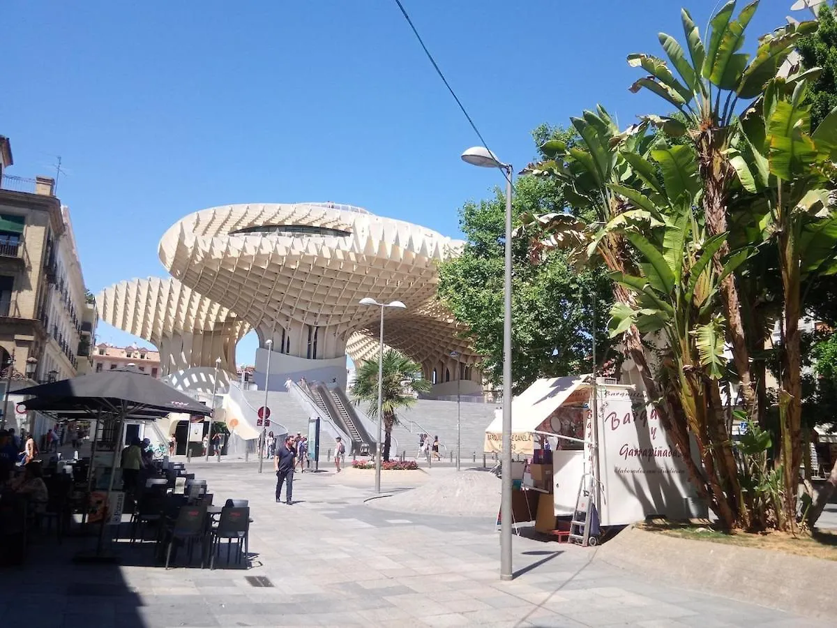 Sevilla Chic Alfalfa 1Br, 1 Ba, Ac, Wifi, Calm İspanya